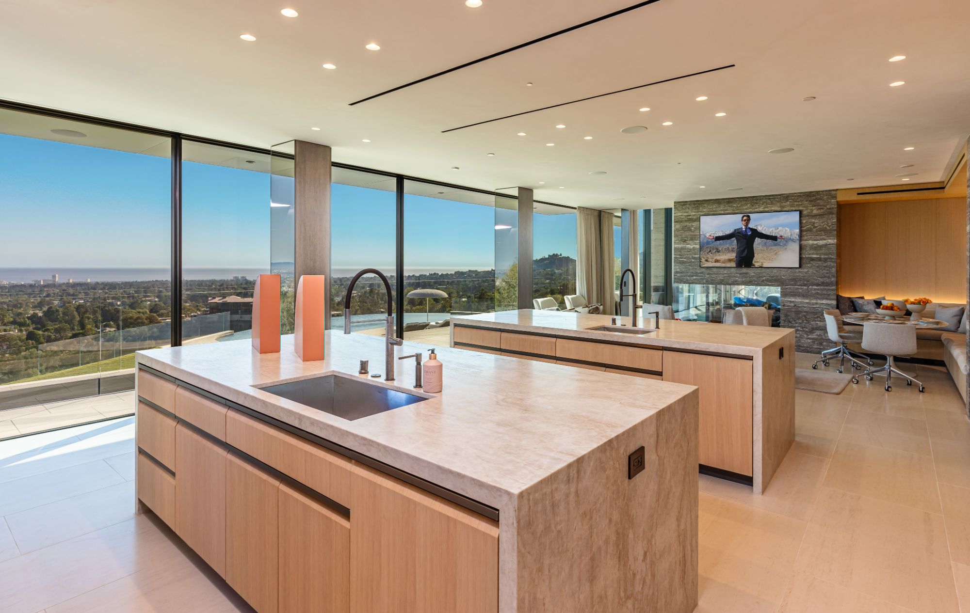 Getty House — architectural detail. Design intent, documented to the millimeter before ground breaks.