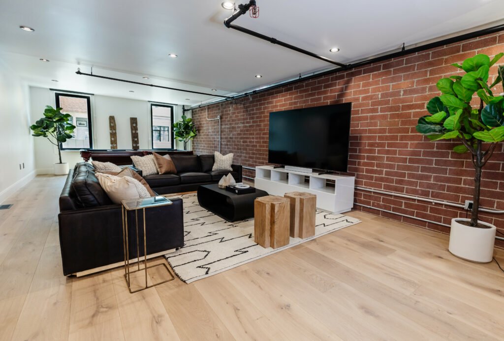 Main Street — reimagined living space behind a preserved historic façade
