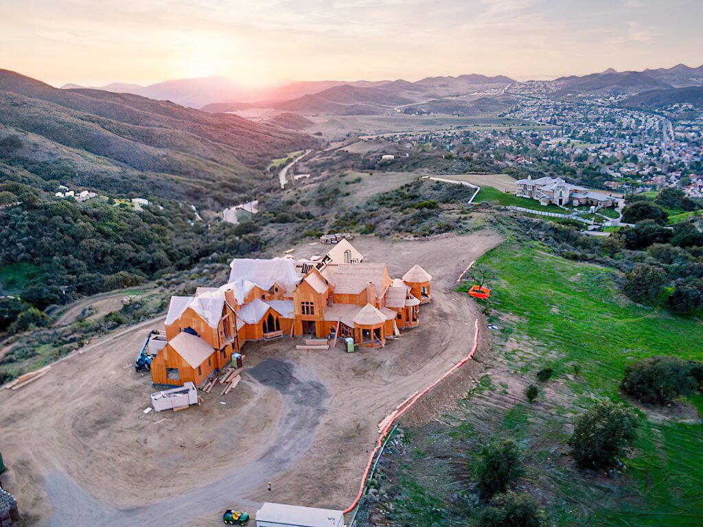 White Stallion — structural steel engineered to carry the masonry mass